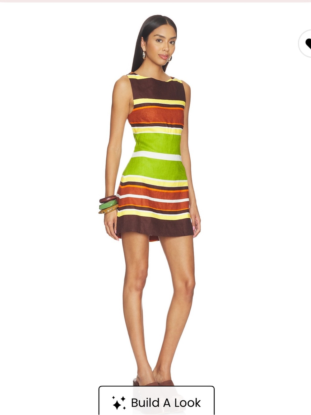 Faithfull the brand Jacie mini dress in Valencia stripe!